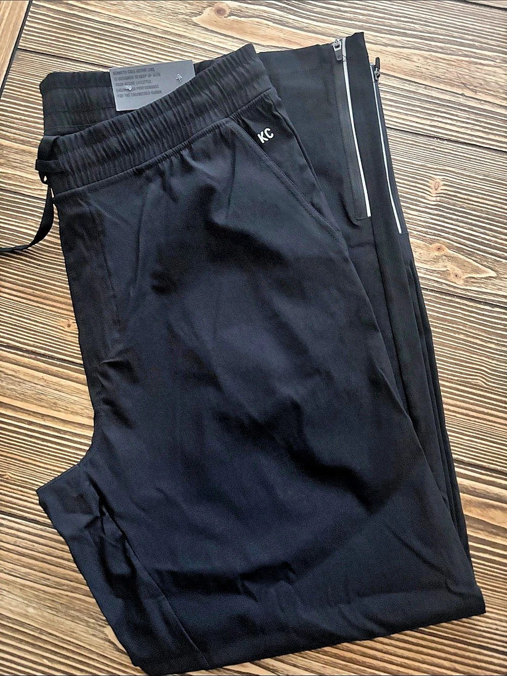 Kenneth Cole Tech Jogger Men's Black NWT